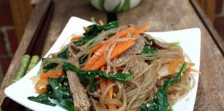 Khéo tay làm miến trộn kiểu Hàn Quốc