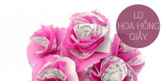 4 kiểu làm lọ hoa giấy xinh từ giấy báo cũ