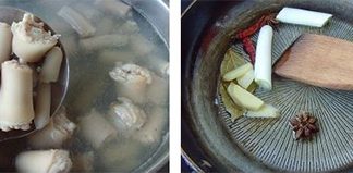 Đuôi heo hầm đậu nành đậm đà bổ dưỡng