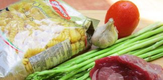 Nui xào thịt bò đậm đà