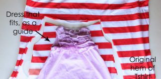 'Múa tay' ra ngay váy cổ yếm thật xinh cho bé