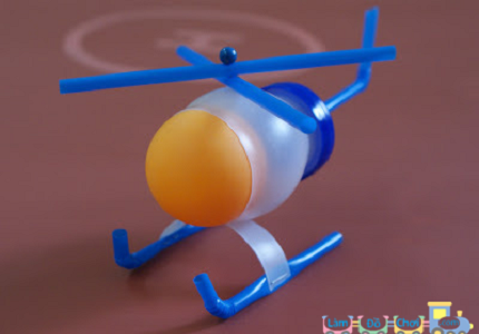 Cách làm máy bay đồ chơi bằng ống hút và chai nhựa