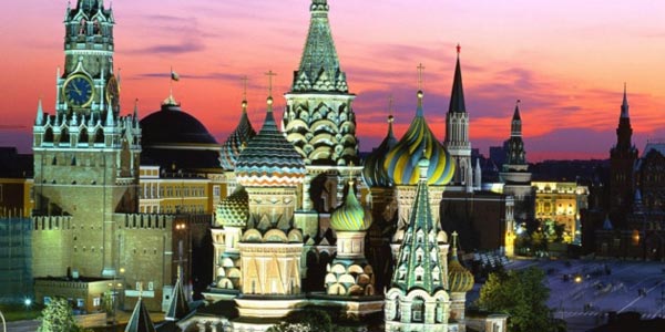 Ngắm điện Kremlin đẹp lung linh