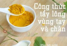 5 phút cho công thức tẩy lông siêu tốc 1