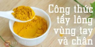 5 phút cho công thức tẩy lông siêu tốc 1