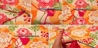 Cách móc khăn xinh yêu tặng bé đầu năm mới