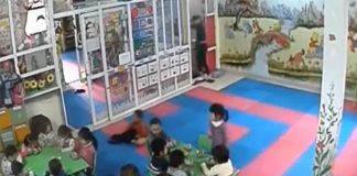 Cô giáo lôi bé 3 tuổi ra góc khuất camera để 'trừng phạt'