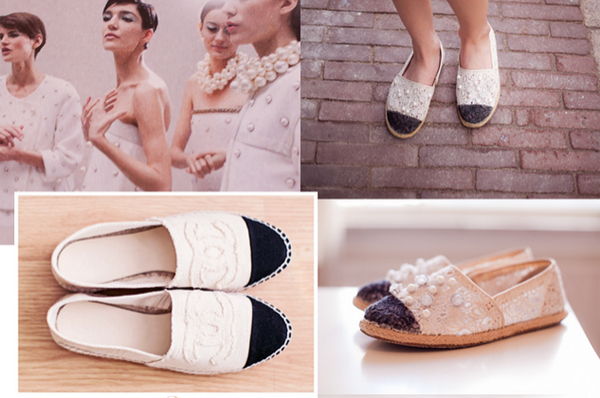Giày handmade mang phong cách Chanel cực hot diện Tết