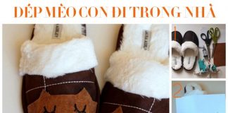 Những kiểu dép đi trong nhà tự chế vừa xinh vừa tiện lợi