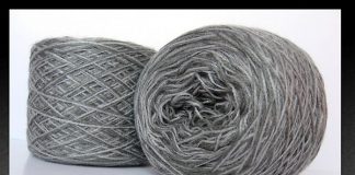 Cách đan khăn len ống cho nữ màu ghi xám cực đẹp