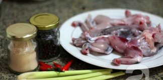 Cách làm ếch xào sả ớt thơm lừng cho cuối tuần