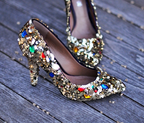 Làm giày kim sa như hàng hiệu Dolce&Gabbana - 22
