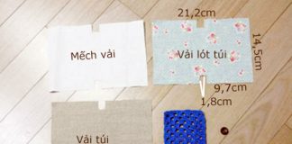 Cách làm túi xách handmade cực yêu cho bạn gái