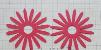 Làm hoa đồng tiền bằng giấy 20/10 tình cảm tặng phái nữ