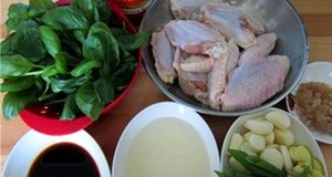 Cánh gà xào húng quế cay xè càng ăn càng thích