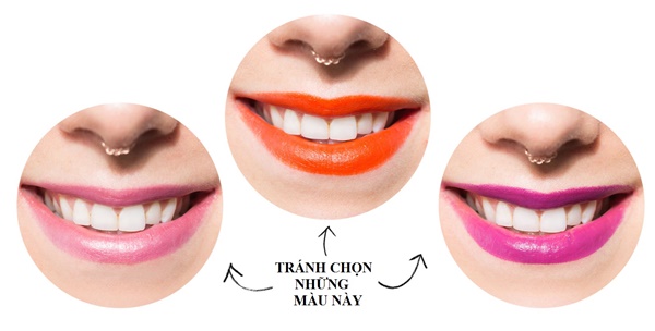 Cách chọn son môi đẹp cho răng thêm trắng sáng
