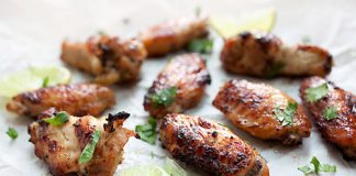 Cánh gà nướng sả kiểu BBQ