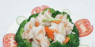 Hướng dẫn chế biến xúp lơ xanh xào tôm