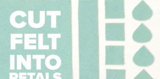 Cuối tuần học cách làm tranh hoa đá từ vải dạ đẹp mê