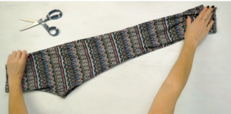 Học chế quần áo cũ sành điệu, từ quần legging thành áo croptop