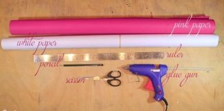 Hướng dẫn cách làm hoa hồng bằng giấy khổ lớn