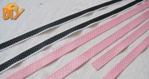 Cách làm dây buộc tóc ruy băng dễ thương