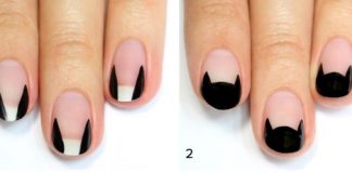 Hướng dẫn bạn cách sơn móng tay mèo đen cực đáng yêu