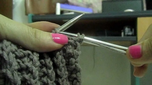 Cách đan khăn len ống cho nữ màu ghi xám cực đẹp