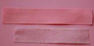 Cách làm kẹp tóc đính nơ hồng cho bé gái điệu đà