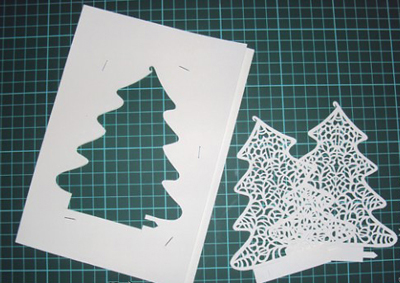 Làm cây thông Noel cực xinh xắn bằng giấy bìa