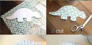 Tự làm chú khủng long nhồi bông nhỏ xinh