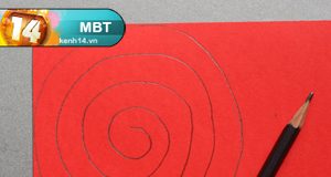 Cách làm hoa hồng giấy đẹp có hình'người ấy' tặng Valentine