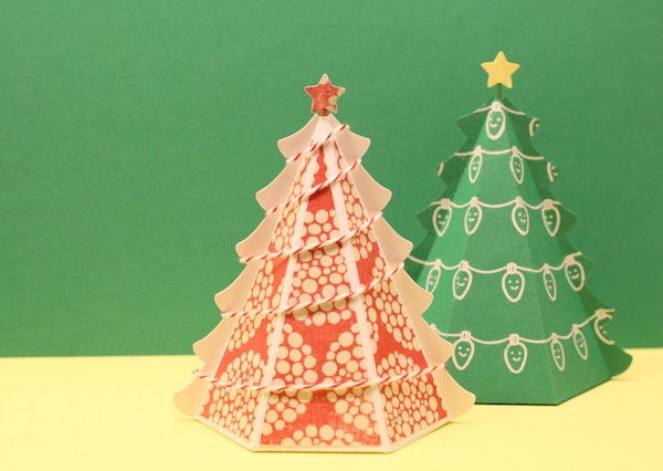 Hướng dẫn làm hộp quà hình cây thông Noel tặng bạn