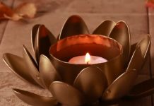 Cách làm cốc đựng nến từ vỏ lon và thìa nhựa cực đẹp