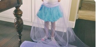 Học cách may váy công chúa cho bé bồng bềnh cực đáng yêu