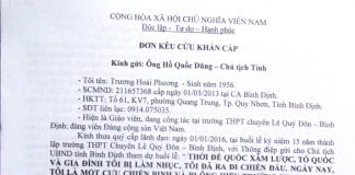 Thầy giáo trường chuyên định... mổ bụng quyên sinh vì bị trù dập