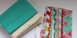 Tự may túi đựng đồ trang điểm lạ mắt từ vải vụn 2