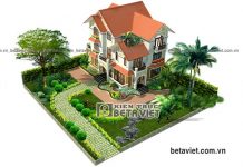 Tư vấn xây biệt thự vườn theo phong cách Châu Âu - Archi