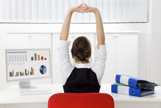 5 bài tập thể dục giảm béo bụng cho dân văn phòng