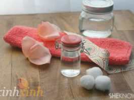 Làm nước hoa hồng tự chế sạch và siêu dưỡng ẩm - 1