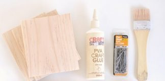 Tự chế chậu trồng cây từ gỗ vụn dùng được mãi mãi