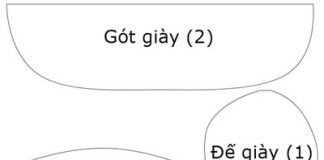 Mách mẹ cách may giày vải thật êm cho bé tập đi