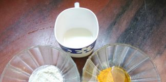 Cách làm trắng da bằng sữa tươi, bột nghệ