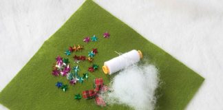 Làm cây thông Noel treo cửa cực dễ, Eva Sành điệu, cay thong noel, lam cay thong noel, cach lam cay thong noel, bao phu nu,