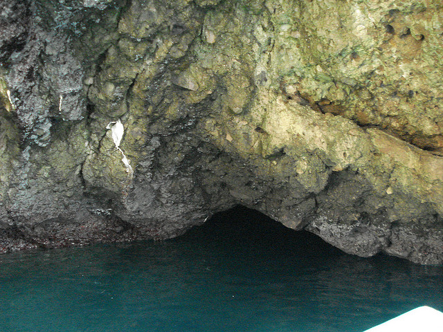 Ấn tượng biển trong đảo tại Marieta Islands Mexico