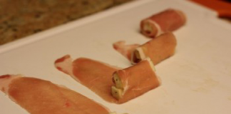 Thịt lợn cuộn cà tím đầy hấp dẫn