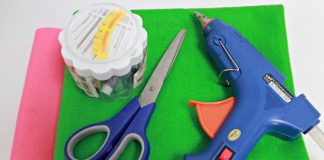 Cách làm hoa hồng bằng vải nỉ tặng mẹ nhân ngày 8/3 - 1