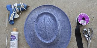 Mách bạn cách F5 chiếc mũ cói cũ trong tủ đồ