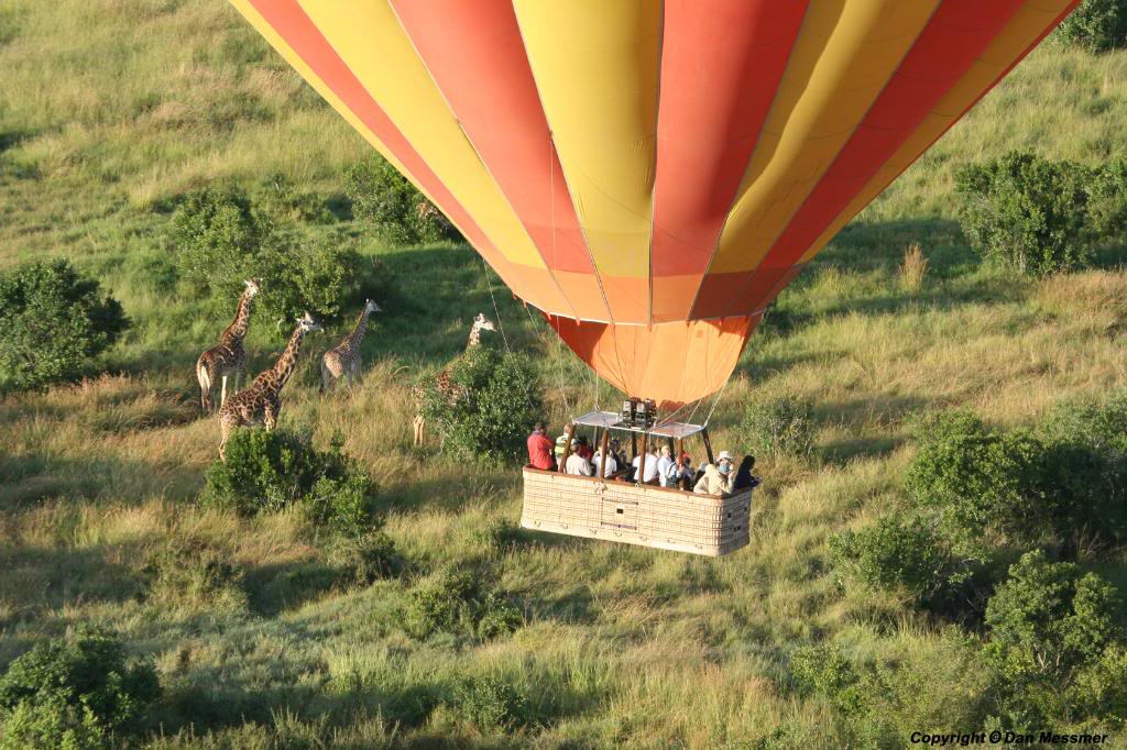 Du lịch Kenya bằng khinh khí cầu