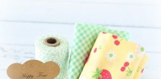 Cách may túi vải đựng quà Trung thu cực dễ thương